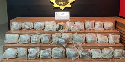 Şanlıurfa'da 24 kilogram skunk ele geçirildi: 2 şüpheli gözaltında