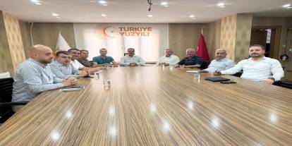 Başkan Şansi, ilçe belediye başkanlarıyla bir araya geldi