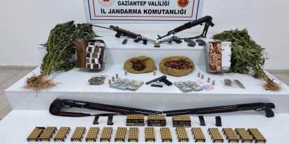 Gaziantep'te uyuşturucu ve kaçakçılık operasyonları: 180 gözaltı