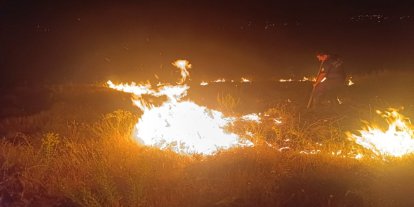 Malatya'da korkutan yangın