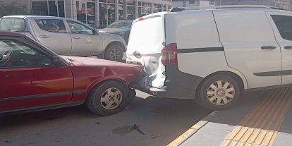 Mardin’de zincirleme kaza: 2 yaralı
