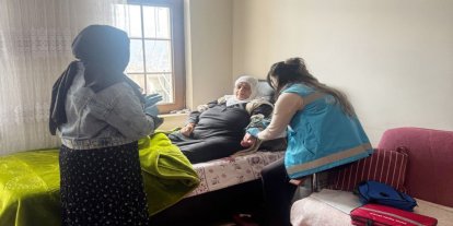 Batman'da 14 bini aşkın evde sağlık ziyareti gerçekleştirildi