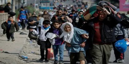 BM: Gazze'de hemen hemen herkes yerinden edildi