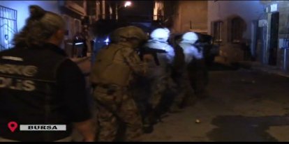 Bursa'da uyuşturucu operasyonu: 327 tutuklama