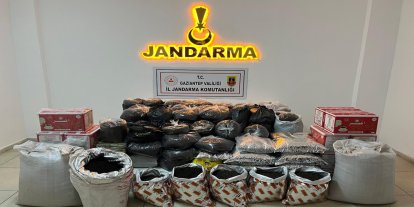 Gaziantep'te gümrük kaçağı çaya el konuldu