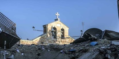 Gazze'deki Latin Kilisesi'ne yapılan saldırıya tepki