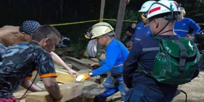 Kolombiya'da altın madeninde mahsur kalan işçiler kurtarıldı