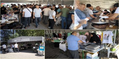 Gazze'ye yardım kermesine yoğun ilgi