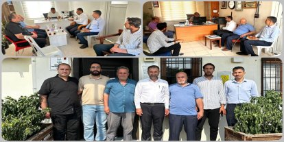 HÜDA PAR Tarsus İlçe Başkanlığı'ndan muhtarlara ziyaret