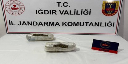Iğdır'da uyuşturucu operasyonu: 1 gözaltı