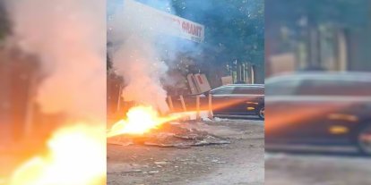 Şanlıurfa’da altyapı kazısı sırasında patlama paniği