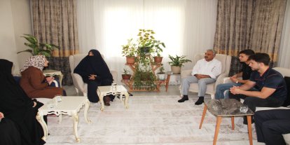 HÜDA PAR'dan oğlunu uyuşturucuya kurban veren acılı anneye ziyaret