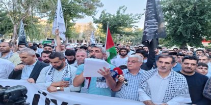 Şanlıurfa’dan Gazze’ye güçlü destek: “Gazze ölüyor, ayağa kalk!”