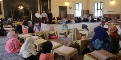 Gaziantep İl Müftüsü Hazırlar yaz Kur'an kurslarını ziyaret etti