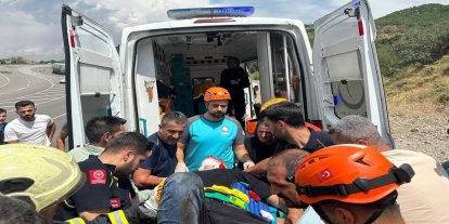 Bingöl-Erzurum kara yolunda kaza: 1 yaralı