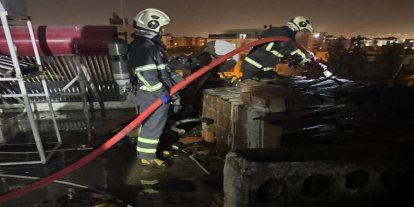 Piknik tüpünün patlaması mahallede korku dolu anlara neden oldu