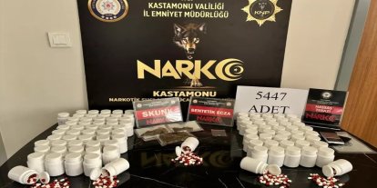 Kastamonu'da uyuşturucu operasyonu: 3 gözaltı