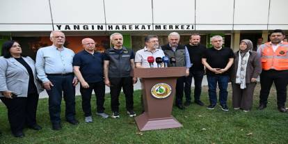 Bakan Yumaklı Bursa'da orman yangınlarıyla ilgili açıklamalarda bulundu: 3 yerde yangınlar sürüyor!