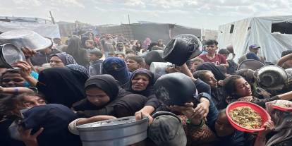 BM: Gazze'de her üç kişiden biri günlerdir hiçbir şey yemedi
