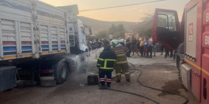Mardin’de tır'ın yakıt deposunda patlama: 7 yaralı