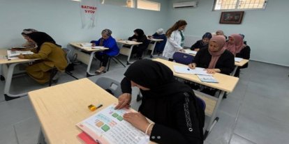 Batman'da okuma-yazma kursuna yoğun ilgi
