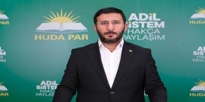 HÜDA PAR’dan "İki Devletli Çözüm" Konferansı’nda imzalanan bildiriye tepki