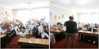 Sağlık eğitimleriyle bilinçli nesiller yetişiyor