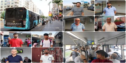 Diyarbakırlılar ulaşım hizmetlerinden şikayetçi: Klimalar çalışmıyor toplu taşıma yetersiz