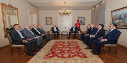 Bakan Fidan HAMAS heyetini kabul etti