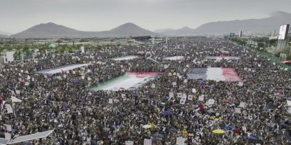 Meydanlar Gazze için ayaklandı: Siyonist rejimin aç bırakma politikası derhal durdurulsun