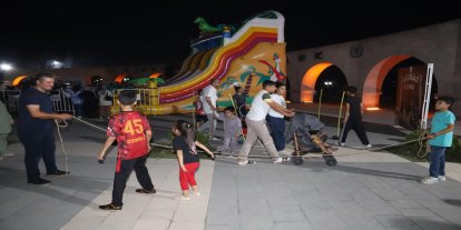 Battalgazi'de çocuklar geleneksel oyunlarla buluştu