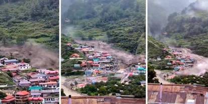 Hindistan'da heyelan: 4 ölü, 100 kayıp