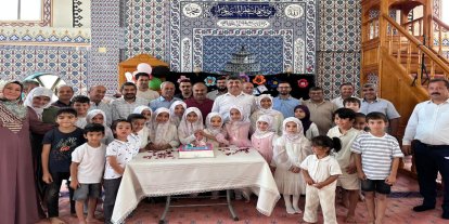 Yaz Kur'an kursu öğrencilerinin Kur'an'a geçme heyecanı