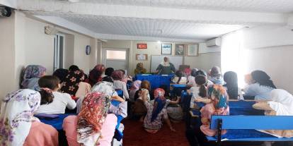 Batman'da Kur'an kursu öğrencilerine "çevre ahlakı" semineri