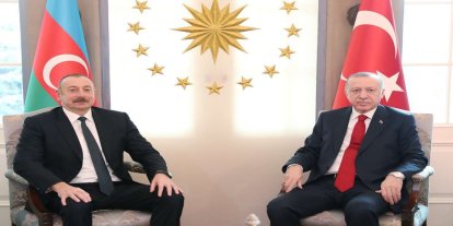Cumhurbaşkanı Erdoğan ile Aliyev görüştü