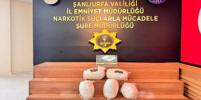 Şanlıurfa'da 7.5 kilogram skunk ele geçirildi: 1 tutuklama