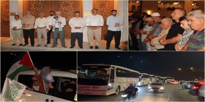 Batman'dan "Anadolu'dan Meclis'e, Meclis'ten Gazze'ye İnsani Koridor" yürüyüşüne destek