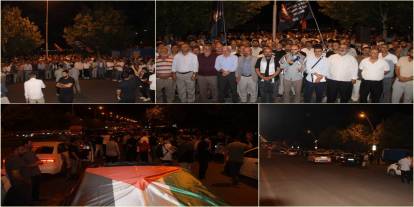 Diyarbakırlılar Gazze'ye destek amacıyla Meclis'e yürümek üzere yola çıktı