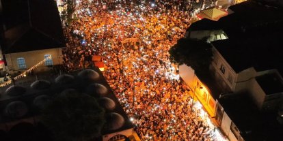 İstanbul’da "Gazze'ye Umut Işığı Ol" yürüyüşü düzenlendi