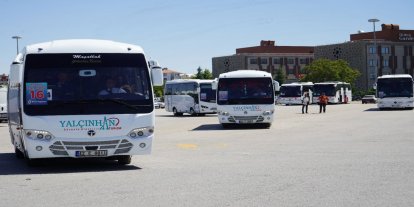 Konya'dan Ankara'ya "İnsani Koridor" konvoyu yola çıktı
