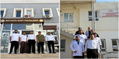 Batman'da aile sağlığı merkezlerinde hizmet kalitesi denetleniyor