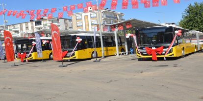 Batman'a 3 yeni körüklü otobüs