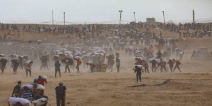 BM: Gazze'de sadece yardım ararken 1760 Filistinli öldürüldü