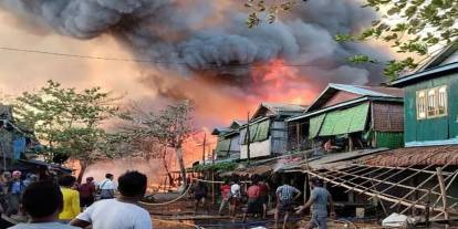 Myanmar'da ordunun hava saldırısında 21 kişi öldü