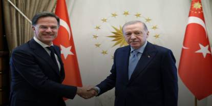 Cumhurbaşkanı Erdoğan Mark Rutte ile görüştü