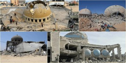 İşgalciler Gazze'de 1160 cami ve 40 mezarlığı yok etti