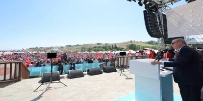 Cumhurbaşkanı Erdoğan, Ahlat'ta Malazgirt Zaferi’nin 954. yıl dönümü kutlamalarına katıldı