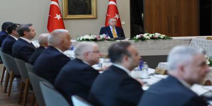 Cumhurbaşkanlığı Kabinesi, Cumhurbaşkanı Erdoğan başkanlığında toplandı