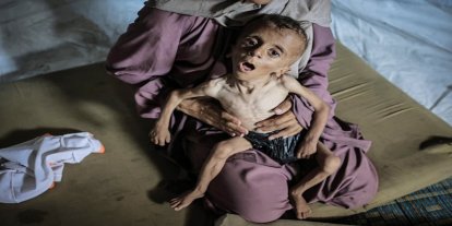 Save the Children: Gazze'de çocuklar açlıktan çığlık atamayacak hâle geldi