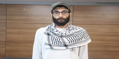 Gazze için eylem yaptı, konsolosluk görevlileri tarafından darp edildi